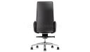 'Aulenti' High Back Office Chair With Slim Leather Arms