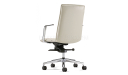 'Aulenti' Mid Back Conference Room Chair With Steel Arms