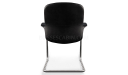 'Calm' Fixed Base Visitor's Chair In Artificial Leather