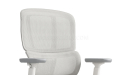 'H2' Medium Back Chair In Warm White Frame