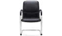 'Hero' Fixed Base Visitors Chair In Artificial Leather