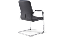 'Hero' Fixed Base Visitors Chair In Artificial Leather