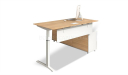L shape executive desk with motorized height adjustment