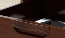 'Royale' 9 Feet Classical Office Table In Sapele Veneer
