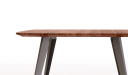 'Mary' 3 Feet Square Meeting Table In Walnut Laminate