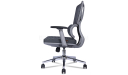 'Clove' Medium Back Office Chair In Light Gray Frame