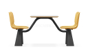 'Balence' Cafeteria Table & Chair Set