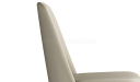 'Balence' Cafeteria Chair In PU Leather & Solid Wood