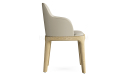 'Balence' Cafeteria Chair With Arms In PU Leather