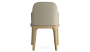 'Balence' Cafeteria Chair With Arms In PU Leather