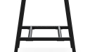 'Balence' High Seat Cafeteria Table With Warm White Top