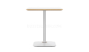 'Balence' Square Cafeteria Table With White Base