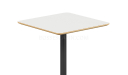 'Balence' Square Cafeteria Table With Black Base