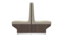 'Balence' Booth Seating for Cafeterias & Restaurants