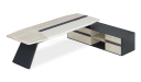 'Aulenti Neo' 9 Ft Director's Table In Open Pore White Oak