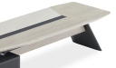 'Aulenti Neo' 9 Ft Director's Table In Open Pore White Oak