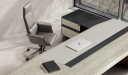 'Aulenti Neo' 9 Ft Director's Table In Open Pore White Oak