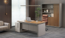 'Swan' 6.5 Feet Width Office Cabinet & Book Case