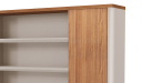'Swan' 6.5 Feet Width Office Cabinet & Book Case