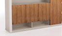 'Swan' 8 Feet Width Office Cabinet & Book Case