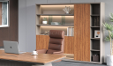 'Swan' 8 Feet Width Office Cabinet & Book Case