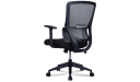 'Orsin' Mid Back Office Chair In Black Frame & Gray Mesh