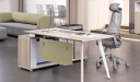'Mist' Office Chair With Adjustable Headrest In Glacier Gray
