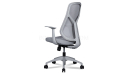 'Mist' Medium Back Office Chair In Glacier Gray Frame