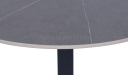 'Balence' Round Cafeteria Table With Gray Ceramic Top