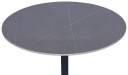 'Balence' Round Cafeteria Table With Gray Ceramic Top