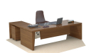 9 feet L shape office table with side return