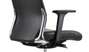 Vich Office Chair In Black Leather