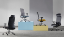 Vich Office Chair In Black Leather