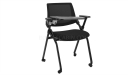 auditorium chair with writing pad and castors