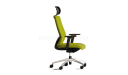high back office chair with donati synchro-tilt mechanism