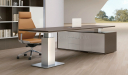 office cabin with premium height adjustable desk