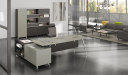 'Varna' 8 Feet Office Table in Glossy Lacquer Finish