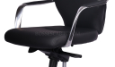 'Duke' High Back Office Chair In PU Leather