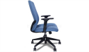 medium back office chair with ergonomically curved back