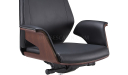 'Coupe' Medium Back Leather Office Chair