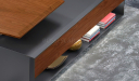 'Aulenti' 9 Feet Director's Table In Open Pore Walnut Veneer