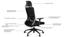 'Winger' Office Chair With Adjustable Lumbar Support