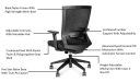 'Circa' Office Chair With Adjustable Lumbar Support