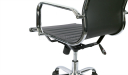 eams office chair with stainless steel arms