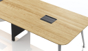 'Varna' 10 Feet Meeting Table In Light Oak