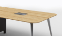 'Varna' 10 Feet Meeting Table In Light Oak