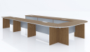 modern U shape conference table