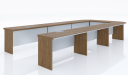 16 feet U shape conference table