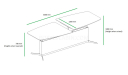 height adjustable meeting table shop drawing