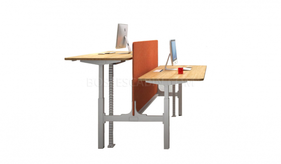 a motorized height adjustable workstations system